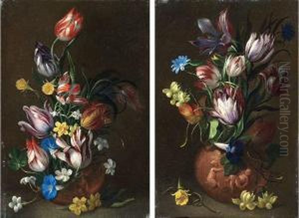 Natura Morta Con Fiori In Vaso - view 1