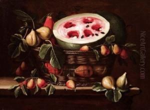 Cesta Di Frutta by Niccolo Stanchi