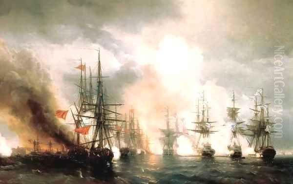Battle near Sinop - view 1