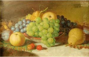 Still Life Of Grapes, Pears, Cherriesand Another Fruit thumbnail