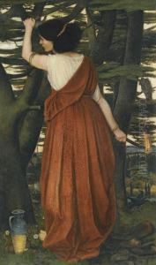 Rispah, The Daughter Of Aiah by John Roddam Spencer Stanhope
