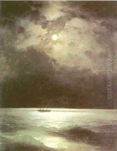 The Black Sea at night