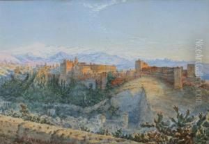 View Of The Alhambra, Granada, Spain
