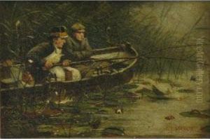 Enthusiasm And Misery (norfolk Broads) by Charles Joseph Staniland