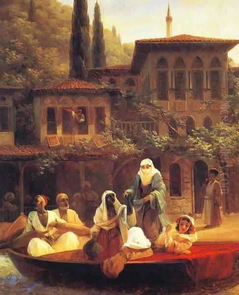 Boat Ride by Kumkapi in Constantinople - view 1