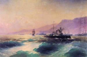 Gunboat off Crete