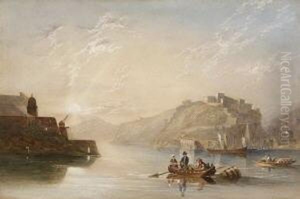 Der Rhein Mit Der Festung
Ehrenbreitstein. - view 1