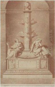 Two Designs For A Tomb by Carl Frederik Stanley
