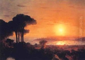 Sunset over the Golden Horn by Ivan Konstantinovich Aivazovsky