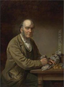 The Money-changer by John Mix Stanley