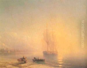 Calm sea by Ivan Konstantinovich Aivazovsky