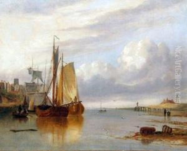 A Distant View Of Yarmouth From Gorleston - view 1