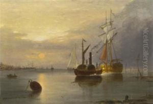 Ships In The Harbor - view 1