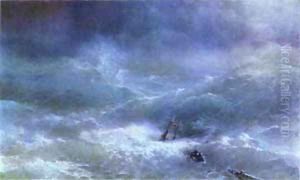 The Billow by Ivan Konstantinovich Aivazovsky