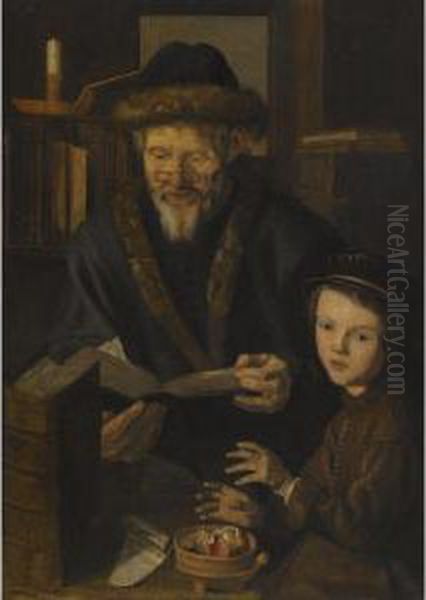 A Philosopher With A Young Child - view 1