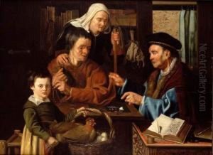 Le Paiement De La Dime by Jan Woutersz. Stap