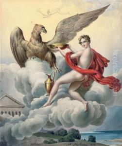 Jupiter, Transformed Into An Eagle, Seducing Ganymede