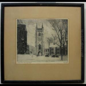 Soldier""""s Tower University Of Toronto by Owen B. Staples