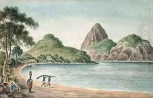 Enseada De Botafogo by Robert Ponsonby Staples