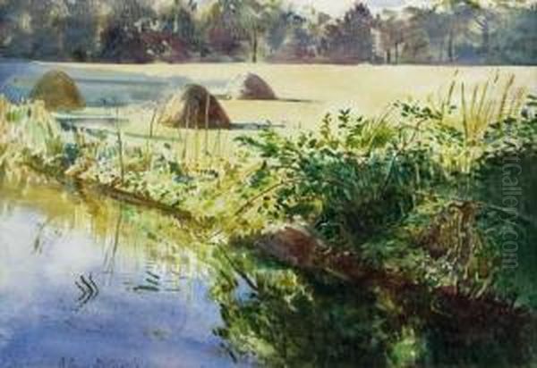 Haystacks - view 1