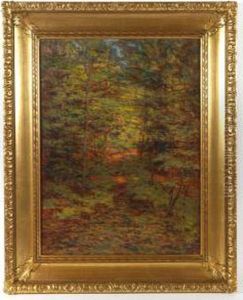 Fall Treed Landscape by Otto Stark