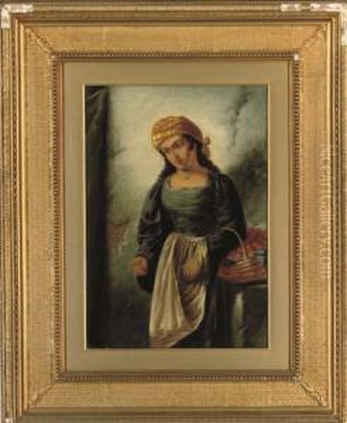 The Orange Seller - view 1
