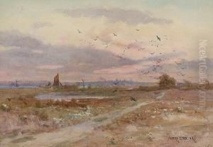 On The Medway by Albert Starling