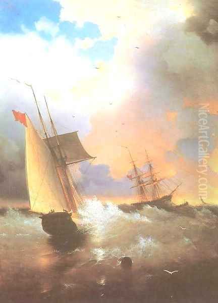 Sailing ship - view 1