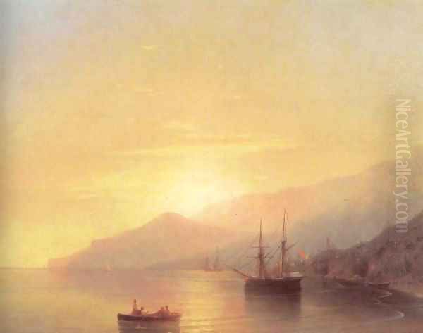 Ships on a raid - view 1
