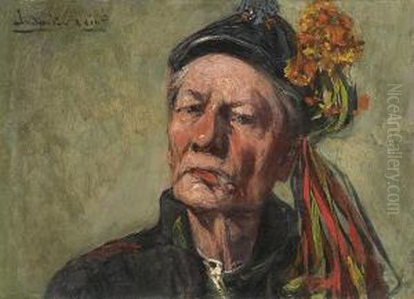 Self-portrait In Cracovian Dress - view 1