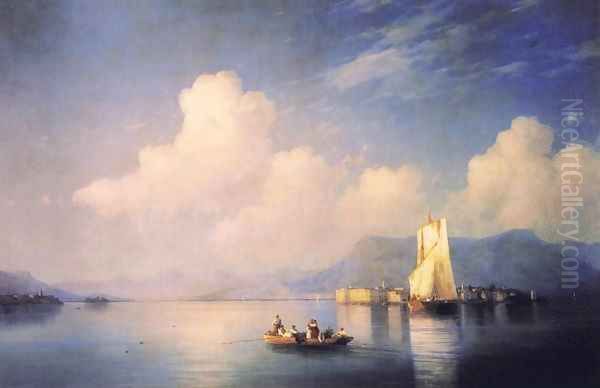 Lake Maggiore in the Evening - view 1
