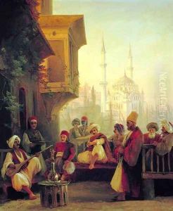 Oriental scene