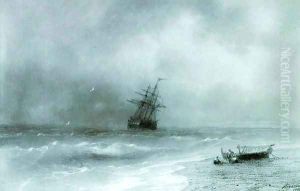 Rough sea