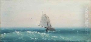 Ship in calm sea