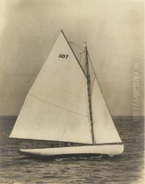 A Gaff Rigged Day Sailer - view 1