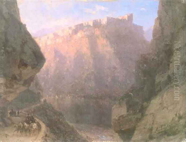 The Daryal canyon 1 - view 1