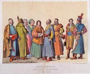 Stroje Narodowe Z Konca Wieku 17 I Pierwszej Polowy 18 by Bogusz Maciej Steczynski