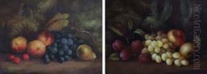Still Life Studies With Fruit by Edwin Steele