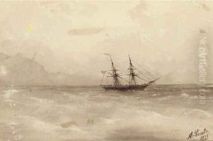 A ship in calm waters
