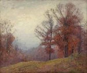 Autumn Trees by Theodore Clement Steele