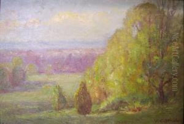 Brown County Autumn Panoramic Landscape - view 1