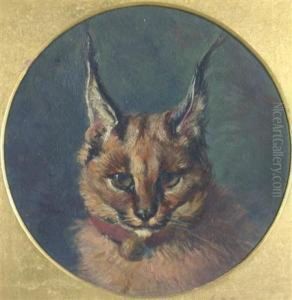 Young Wild Cat by David George Steell