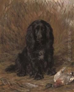 A Well-behaved Spaniel by David George Steell