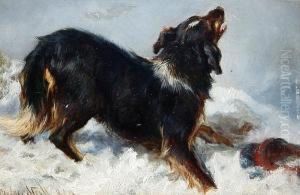 The Snowdrift by Gourlay Steell