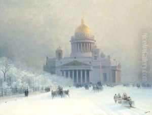St. Isaac's on a frosty day