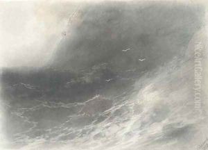 Storm at sea