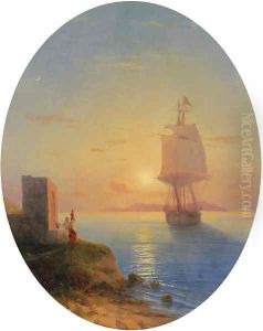 Coastal sunset