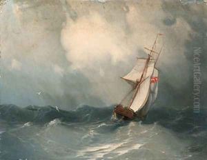 Cutter in choppy Seas