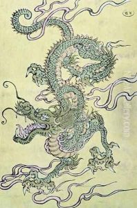 A Chinese Dragon by Anonymous Artist
