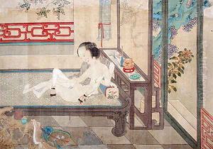 Erotic Scene by Anonymous Artist